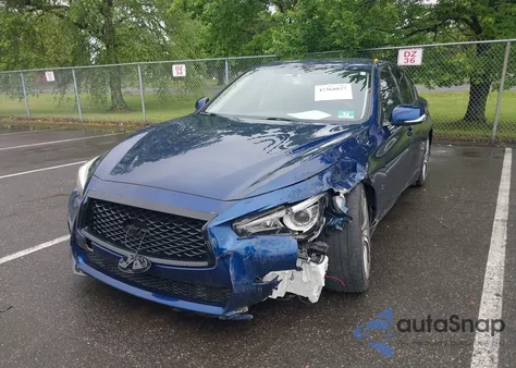 2018 Infiniti Q50 3.0T Sport z USA, uszkodzony, nr VIN JN1EV7AR0JM440083
